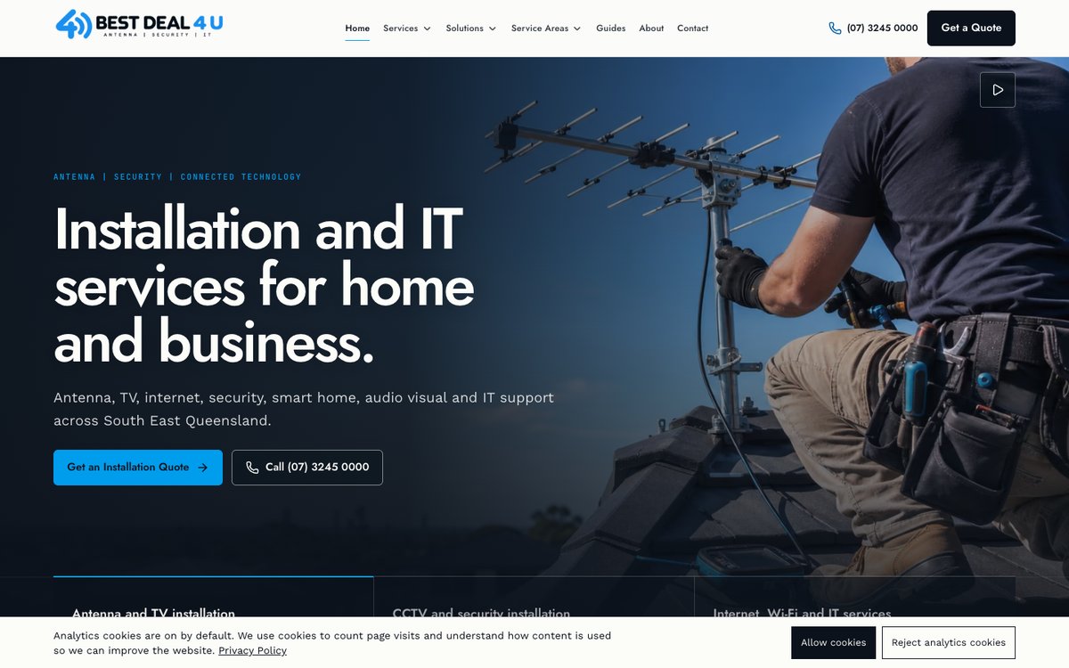 Best Deal 4 U website screenshot